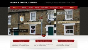 GarrigillPub.co.uk screenshot